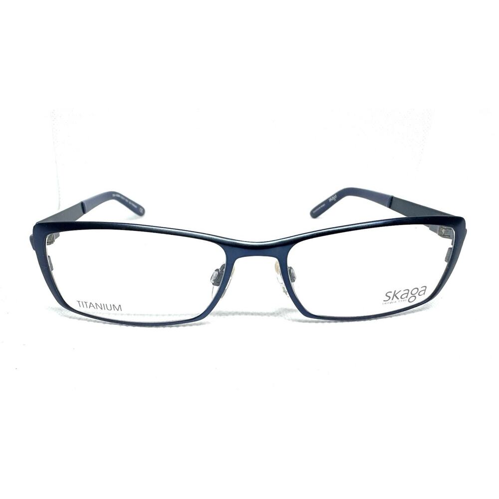 SKAGA 3834 ROBIN BLUE TITANIUM EYEGLASSES SUNGLASSES FRAME 53-17-135
